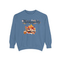 Thanksgiving Cozy Sweatshirt — Autumn Leaves & Pumpkin Pie Graphic