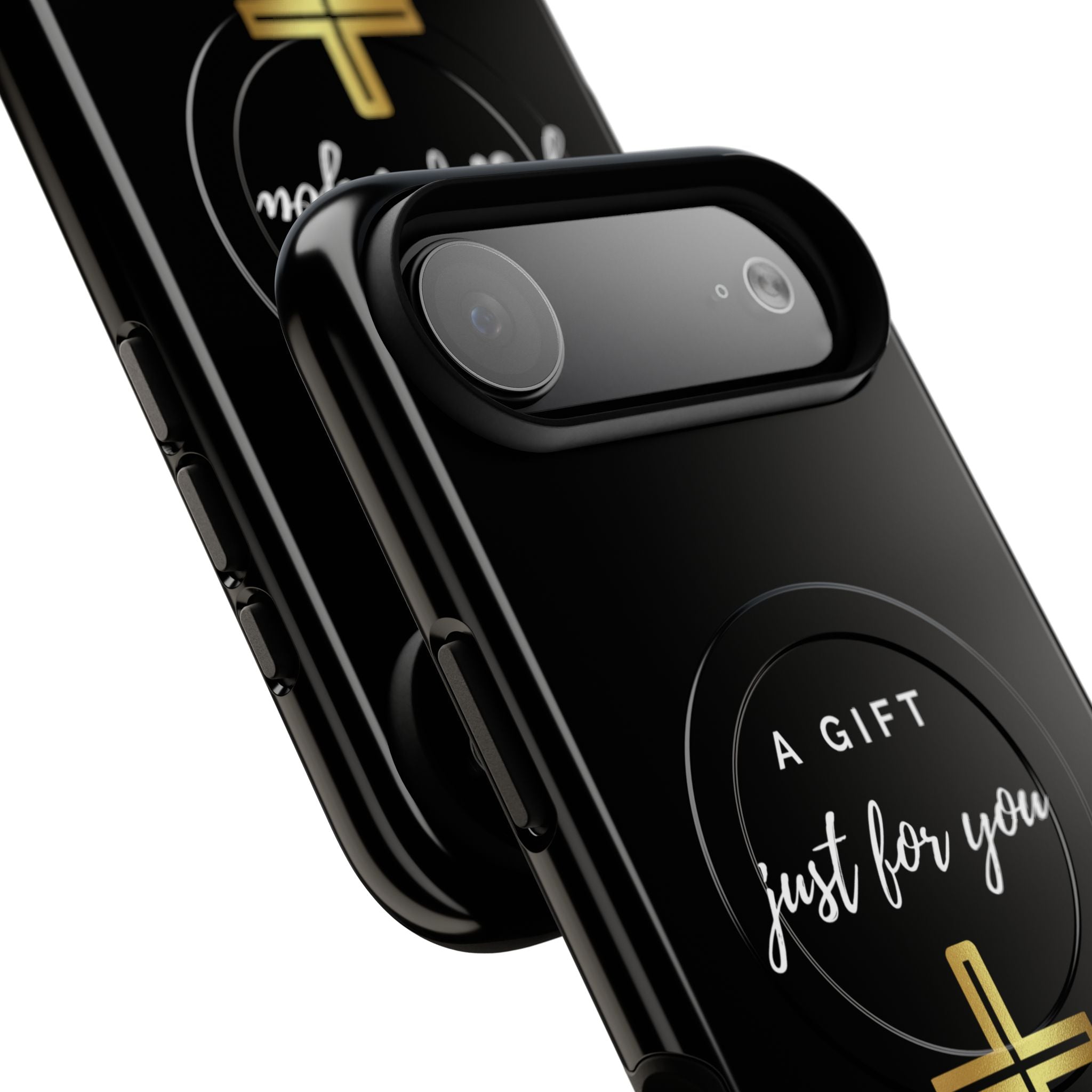 Inspirational Tough Magnetic Phone Case - "A Gift Just For You" with Cross Design
