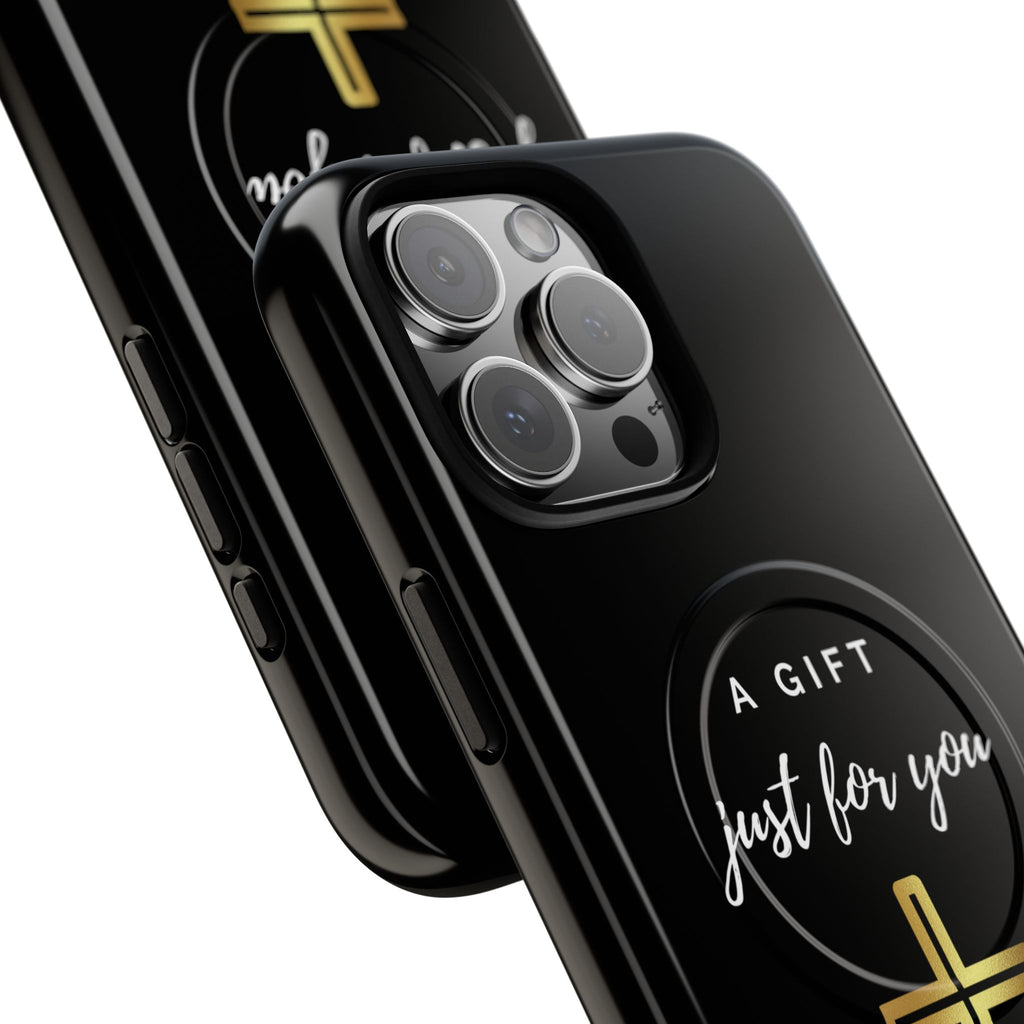 Inspirational Tough Magnetic Phone Case - "A Gift Just For You" with Cross Design