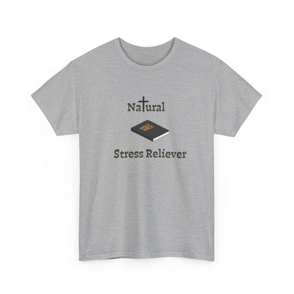 T-Shirt — "Natural Stress Reliever" Book Graphic Tee