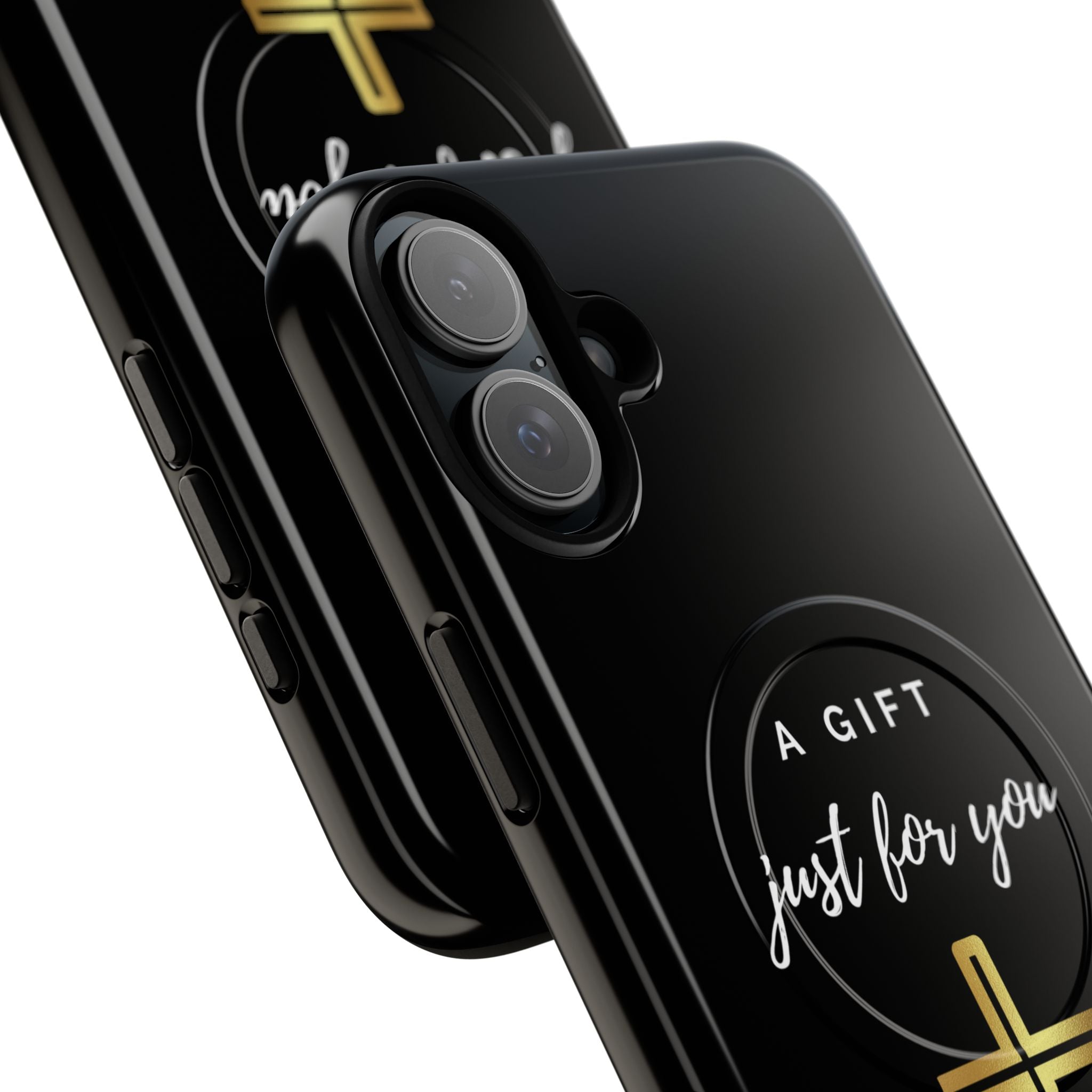 Inspirational Tough Magnetic Phone Case - "A Gift Just For You" with Cross Design