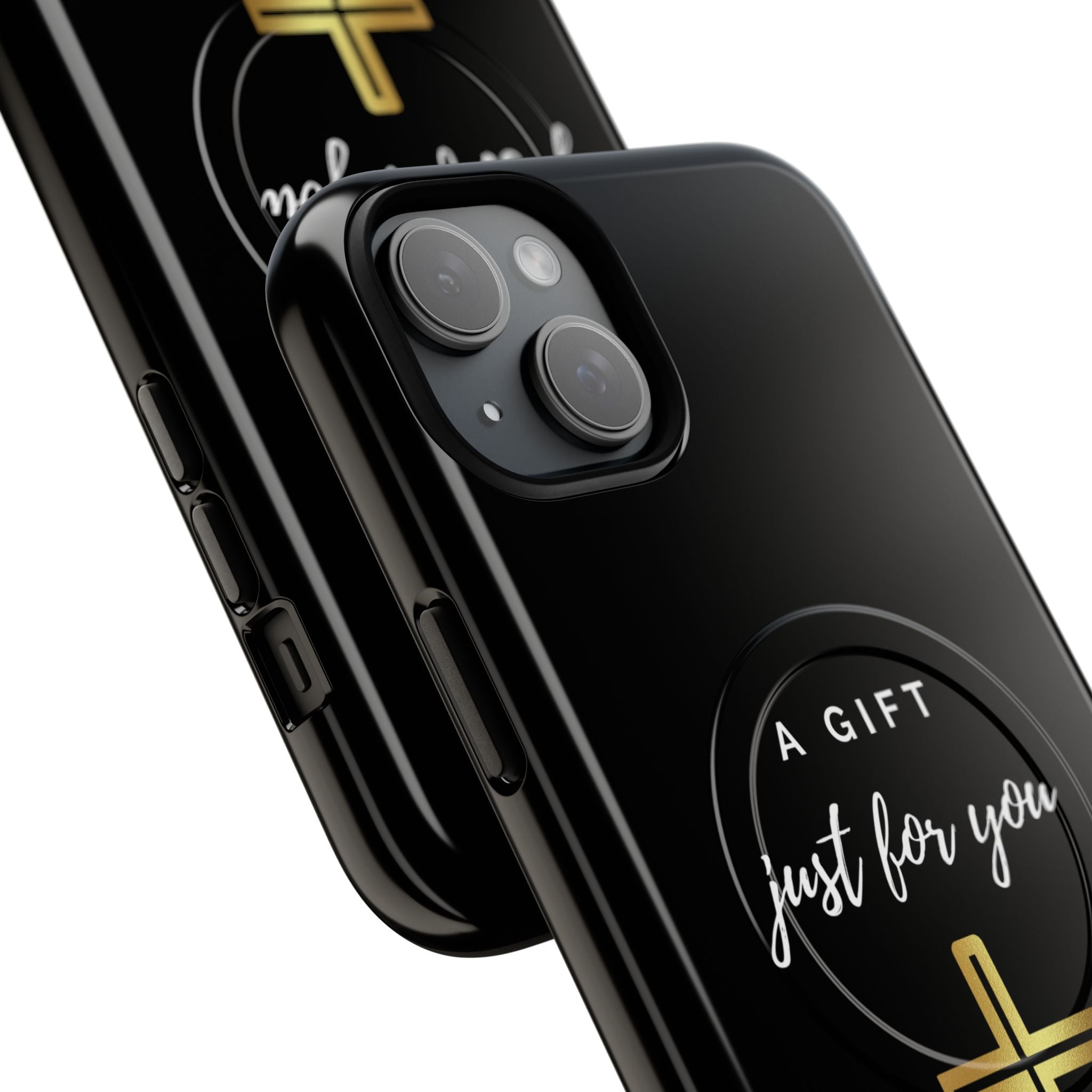 Inspirational Tough Magnetic Phone Case - "A Gift Just For You" with Cross Design