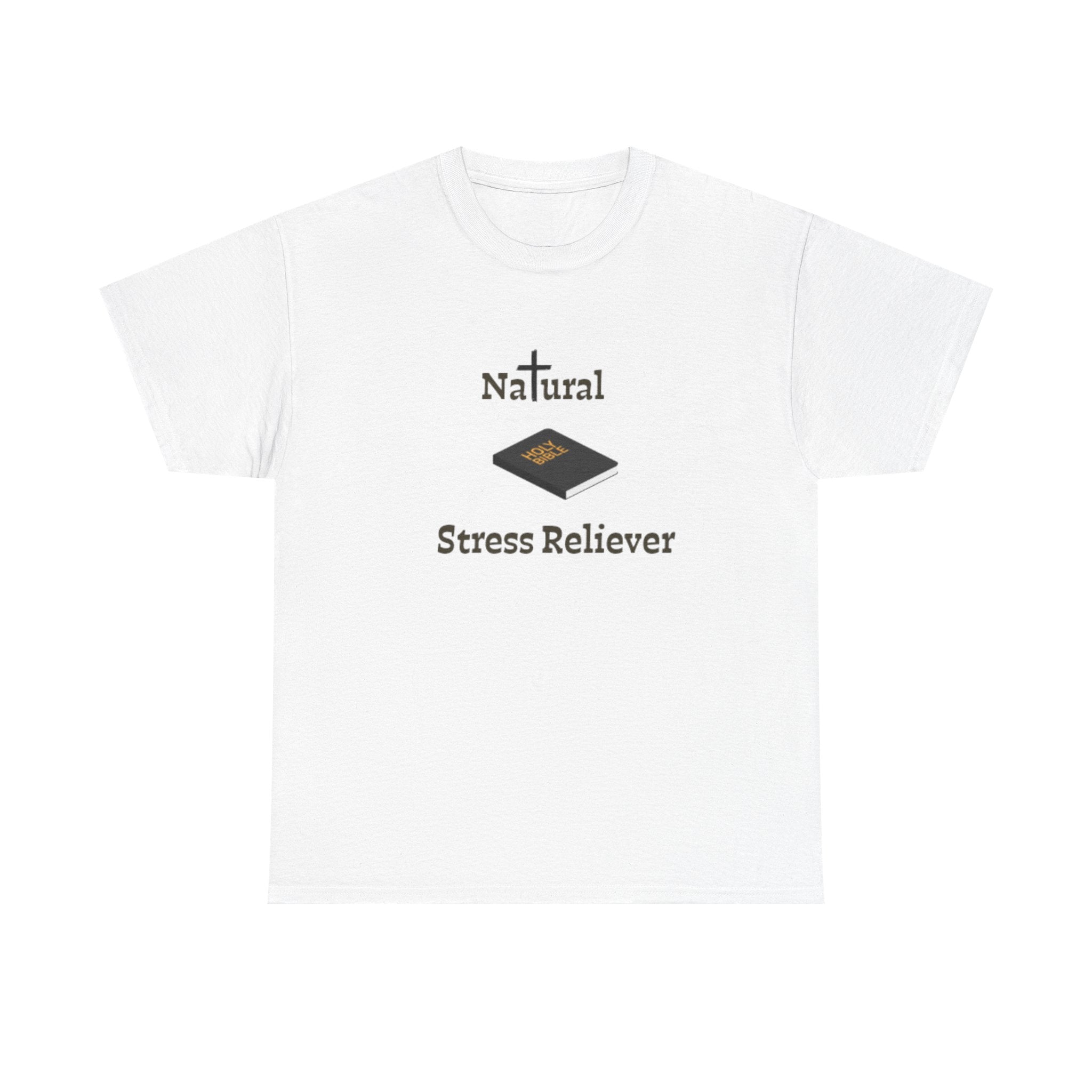 T-Shirt — "Natural Stress Reliever" Book Graphic Tee