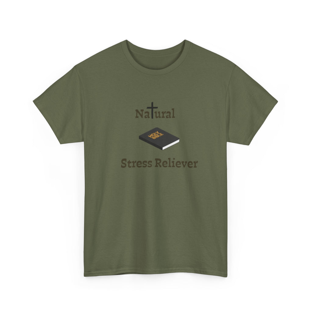 T-Shirt — "Natural Stress Reliever" Book Graphic Tee