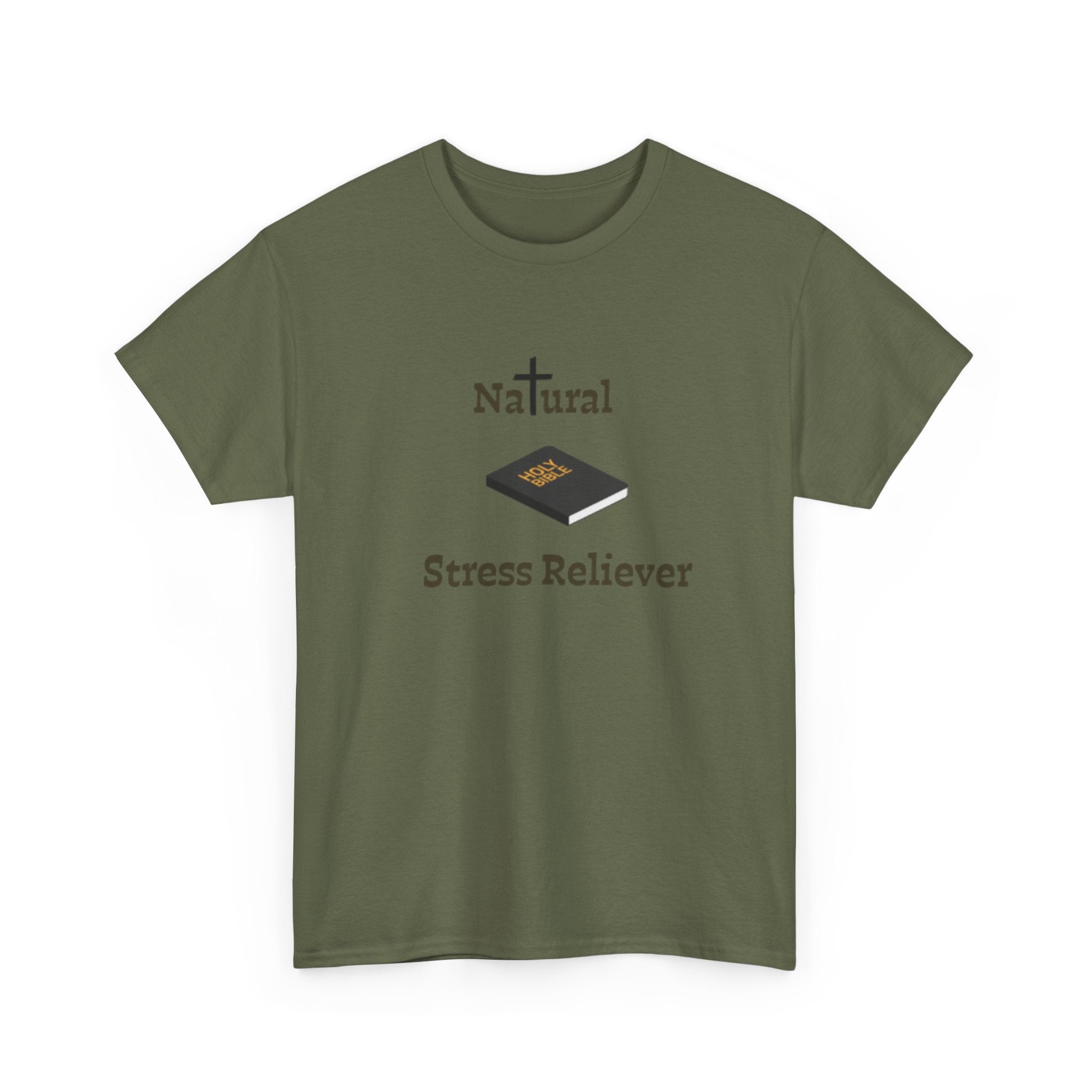 T-Shirt — "Natural Stress Reliever" Book Graphic Tee
