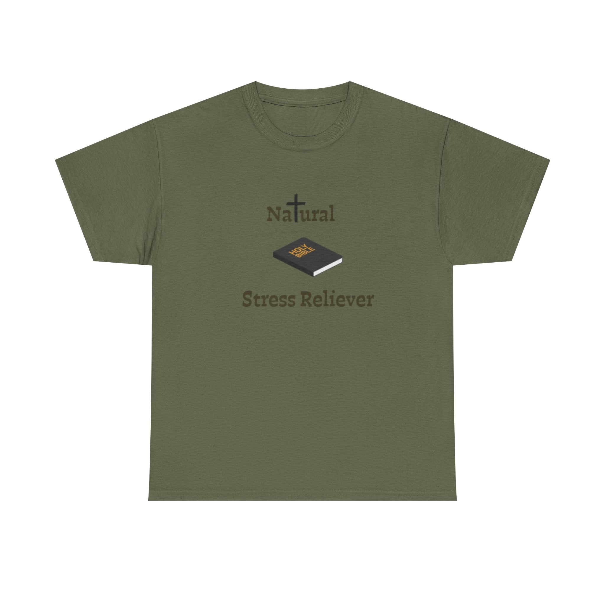 T-Shirt — "Natural Stress Reliever" Book Graphic Tee