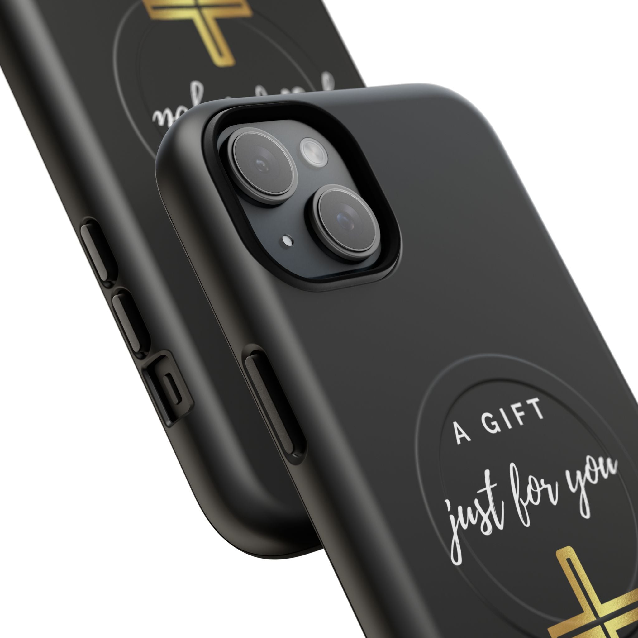 Inspirational Tough Magnetic Phone Case - "A Gift Just For You" with Cross Design