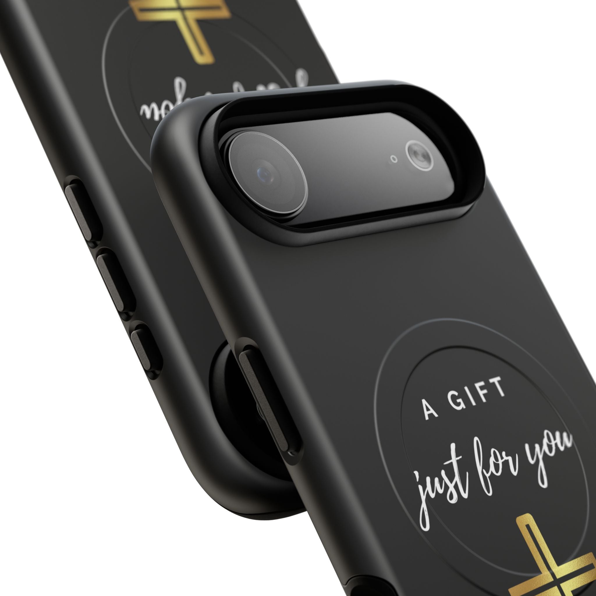 Inspirational Tough Magnetic Phone Case - "A Gift Just For You" with Cross Design