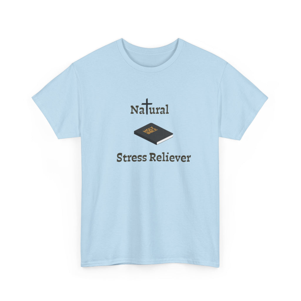 T-Shirt — "Natural Stress Reliever" Book Graphic Tee