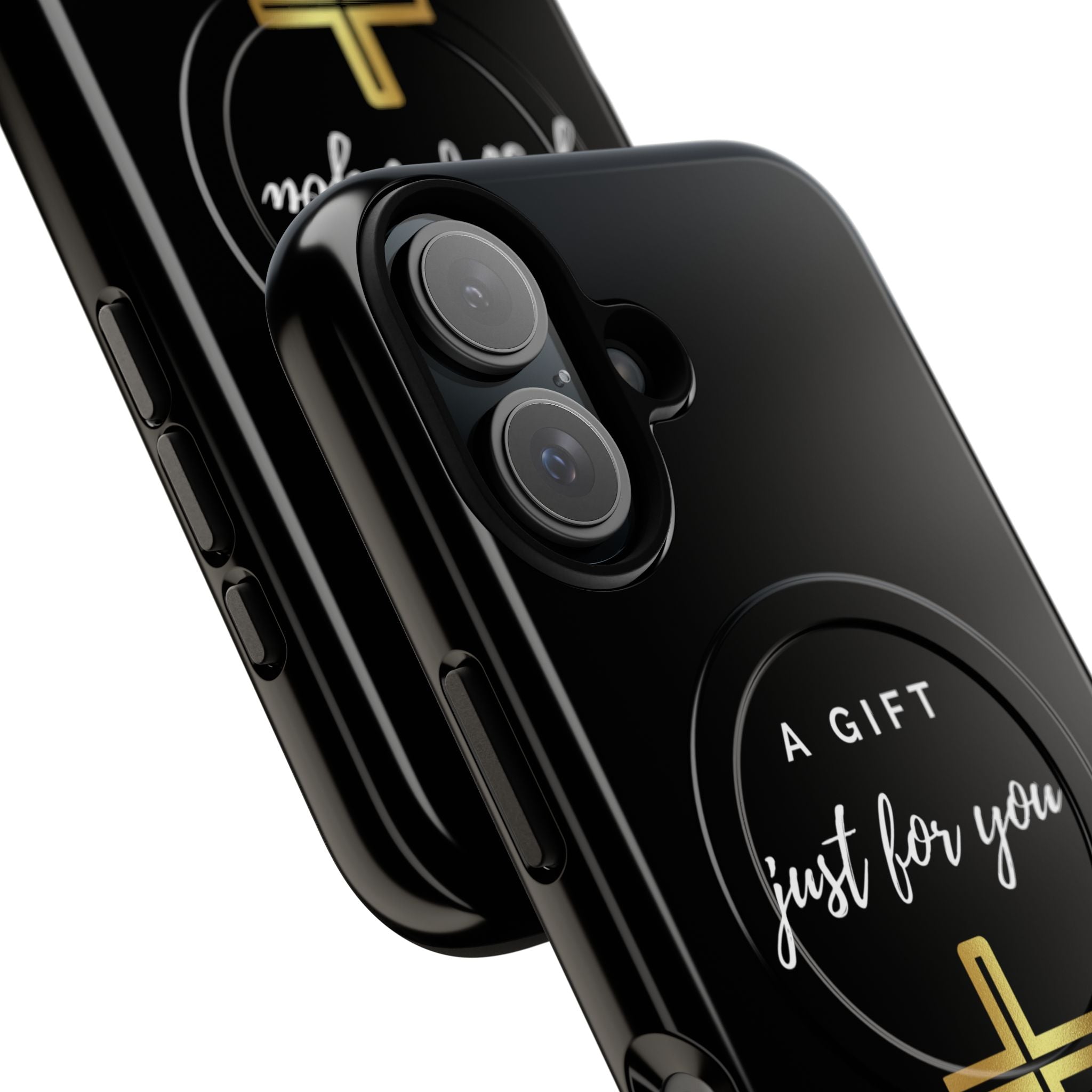 Inspirational Tough Magnetic Phone Case - "A Gift Just For You" with Cross Design