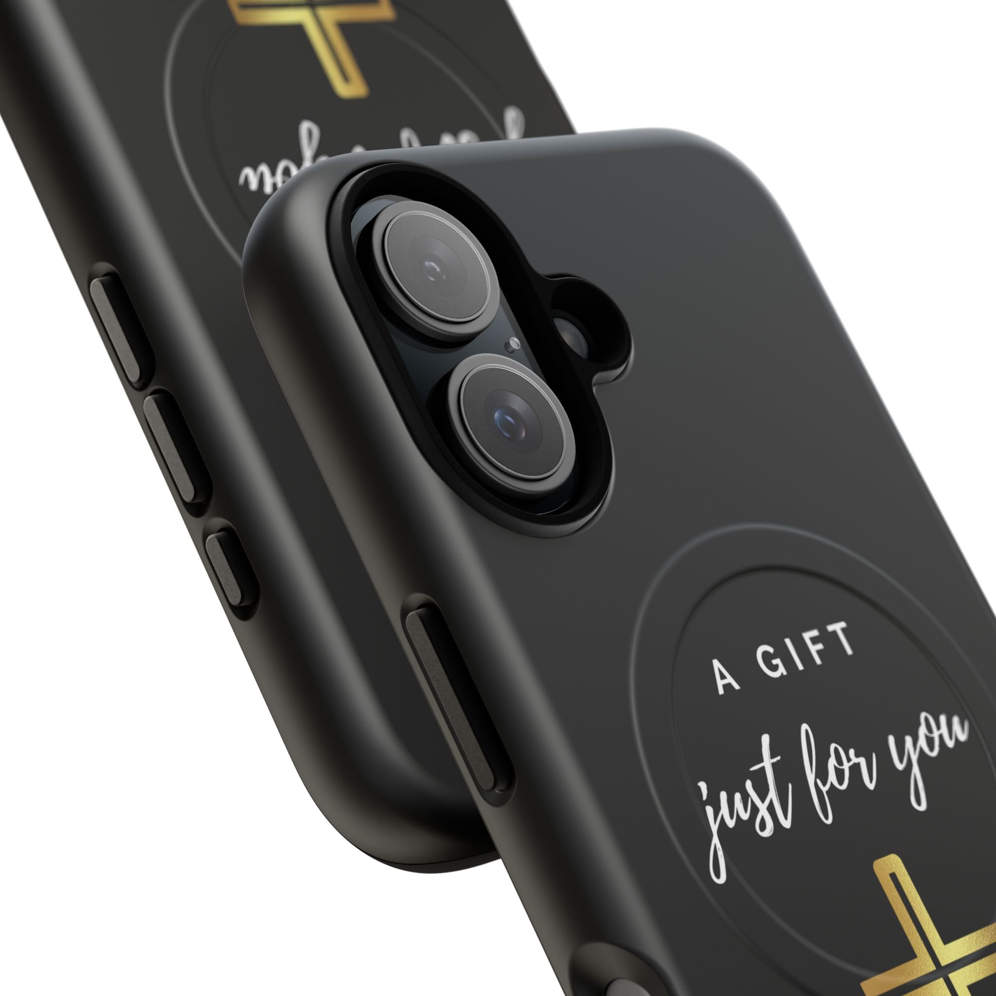 Inspirational Tough Magnetic Phone Case - "A Gift Just For You" with Cross Design