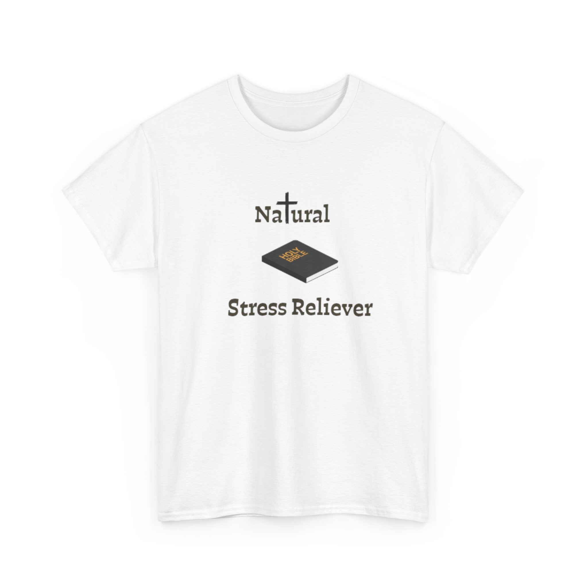 T-Shirt — "Natural Stress Reliever" Book Graphic Tee