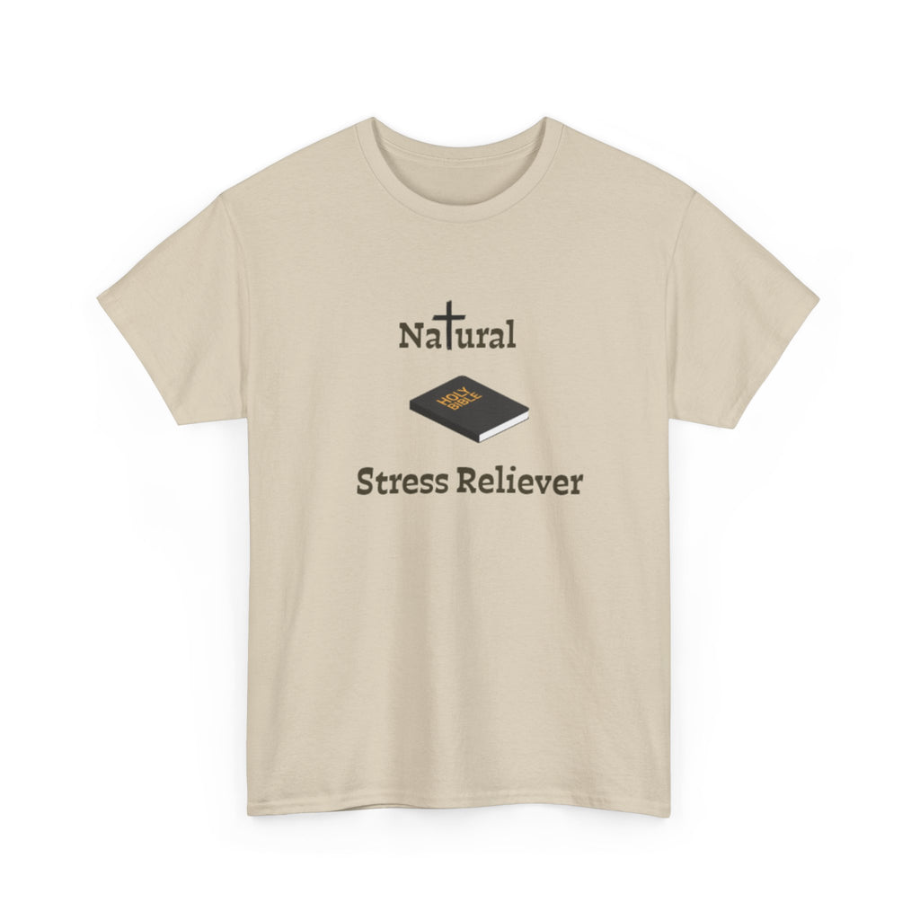 T-Shirt — "Natural Stress Reliever" Book Graphic Tee