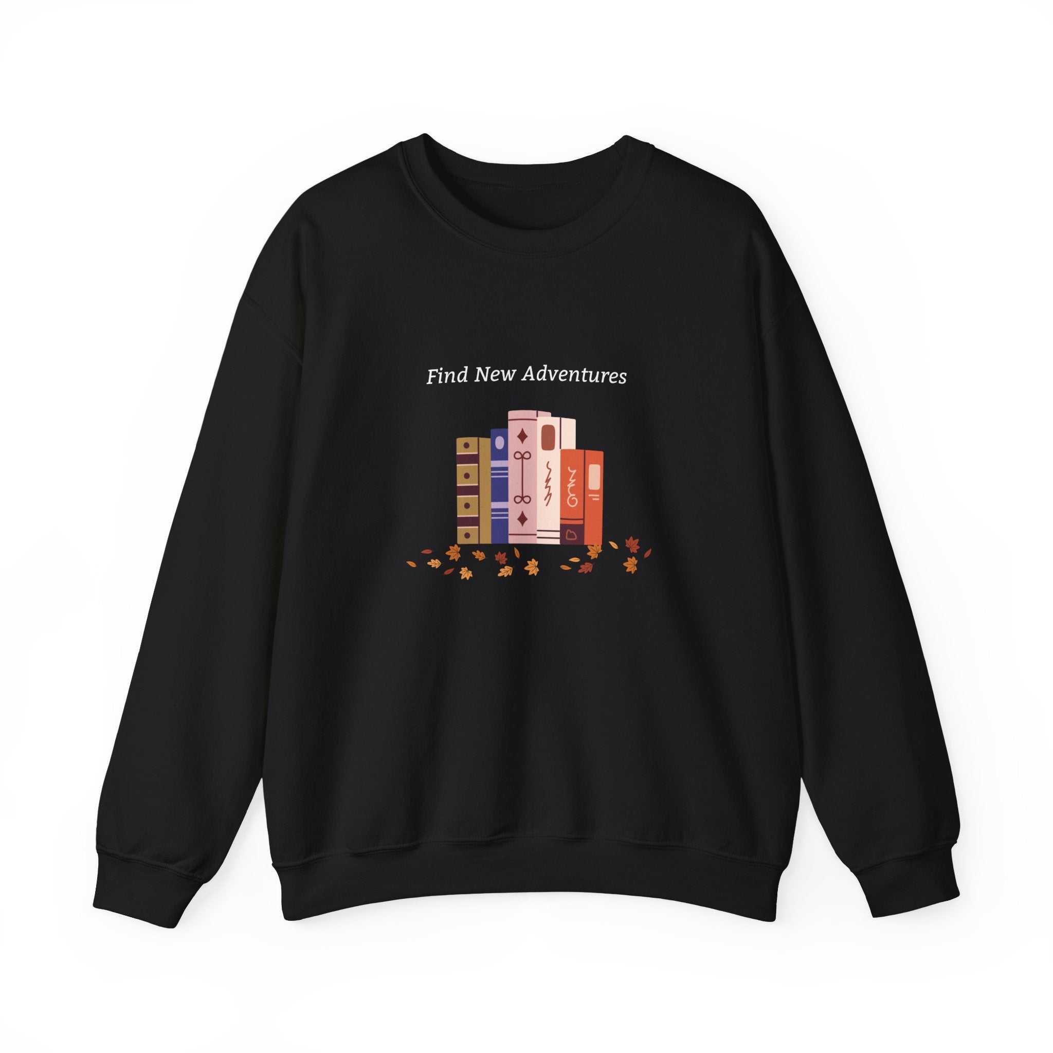 Cozy Book Lover's Crewneck Sweatshirt