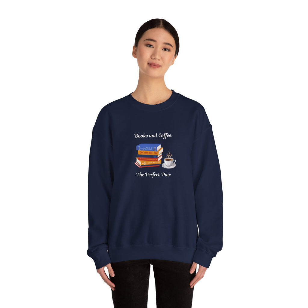Cozy Book Lover Crewneck Sweatshirt