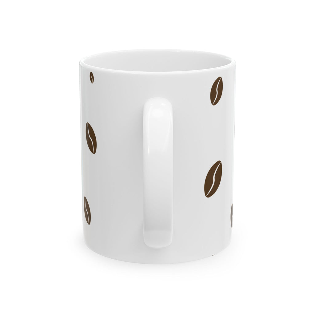 "...Just coffee" Ceramic Mug, (11oz)