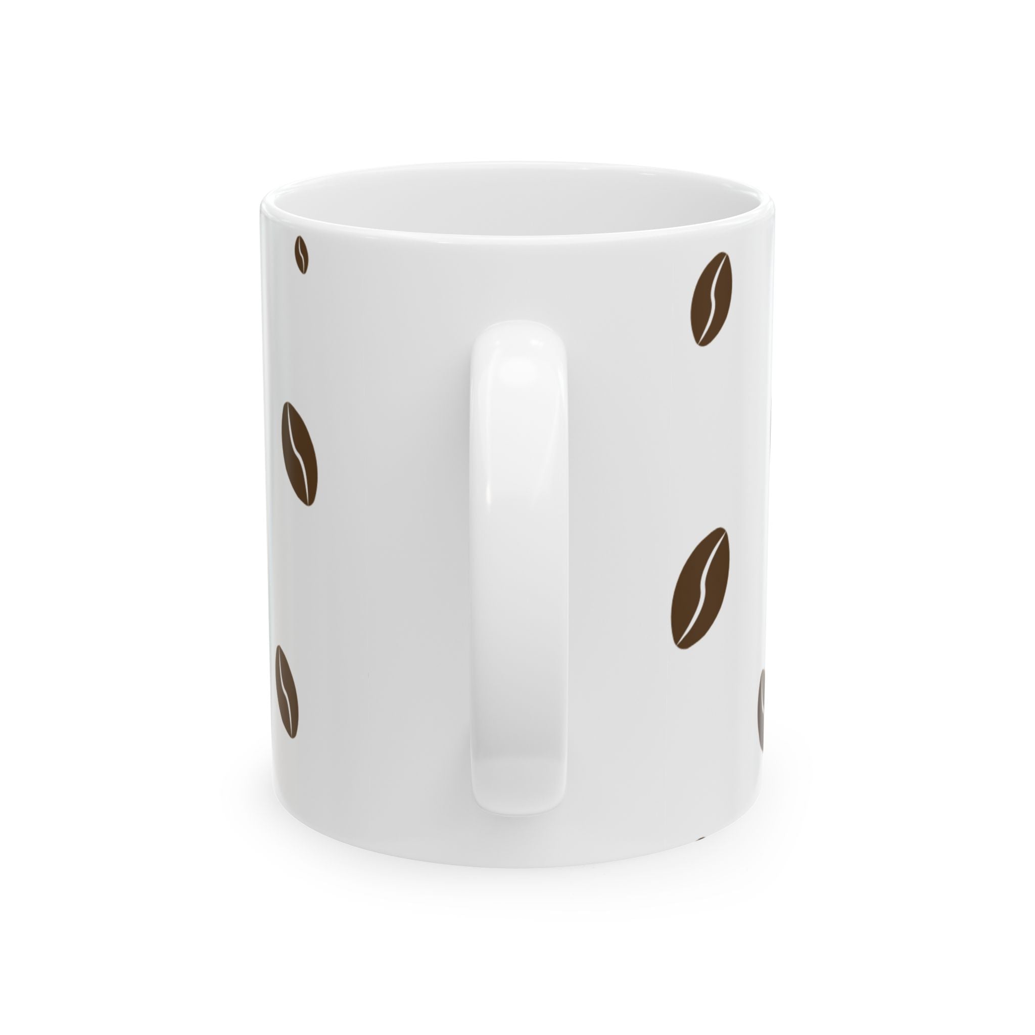 "...Just coffee" Ceramic Mug, (11oz)