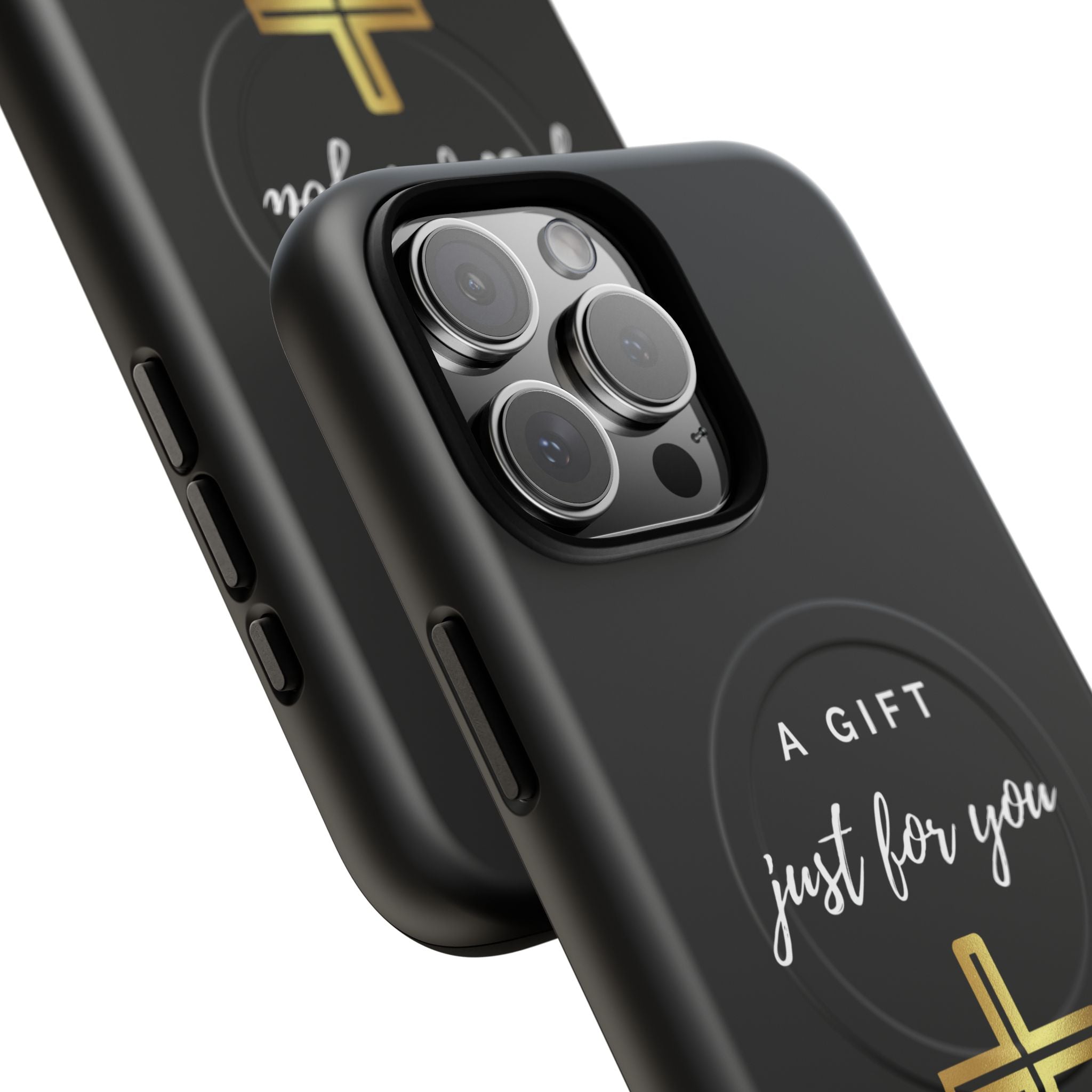 Inspirational Tough Magnetic Phone Case - "A Gift Just For You" with Cross Design