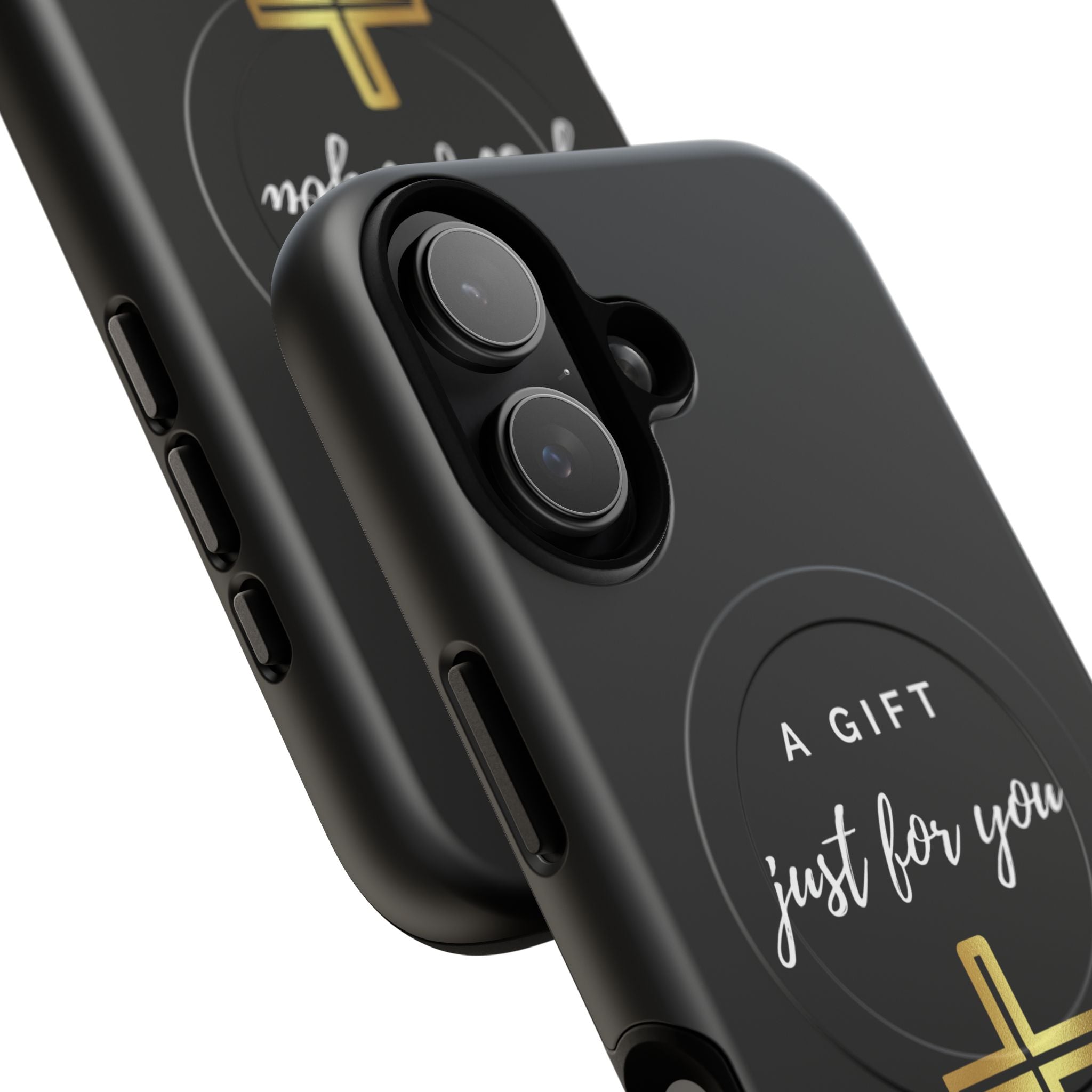 Inspirational Tough Magnetic Phone Case - "A Gift Just For You" with Cross Design
