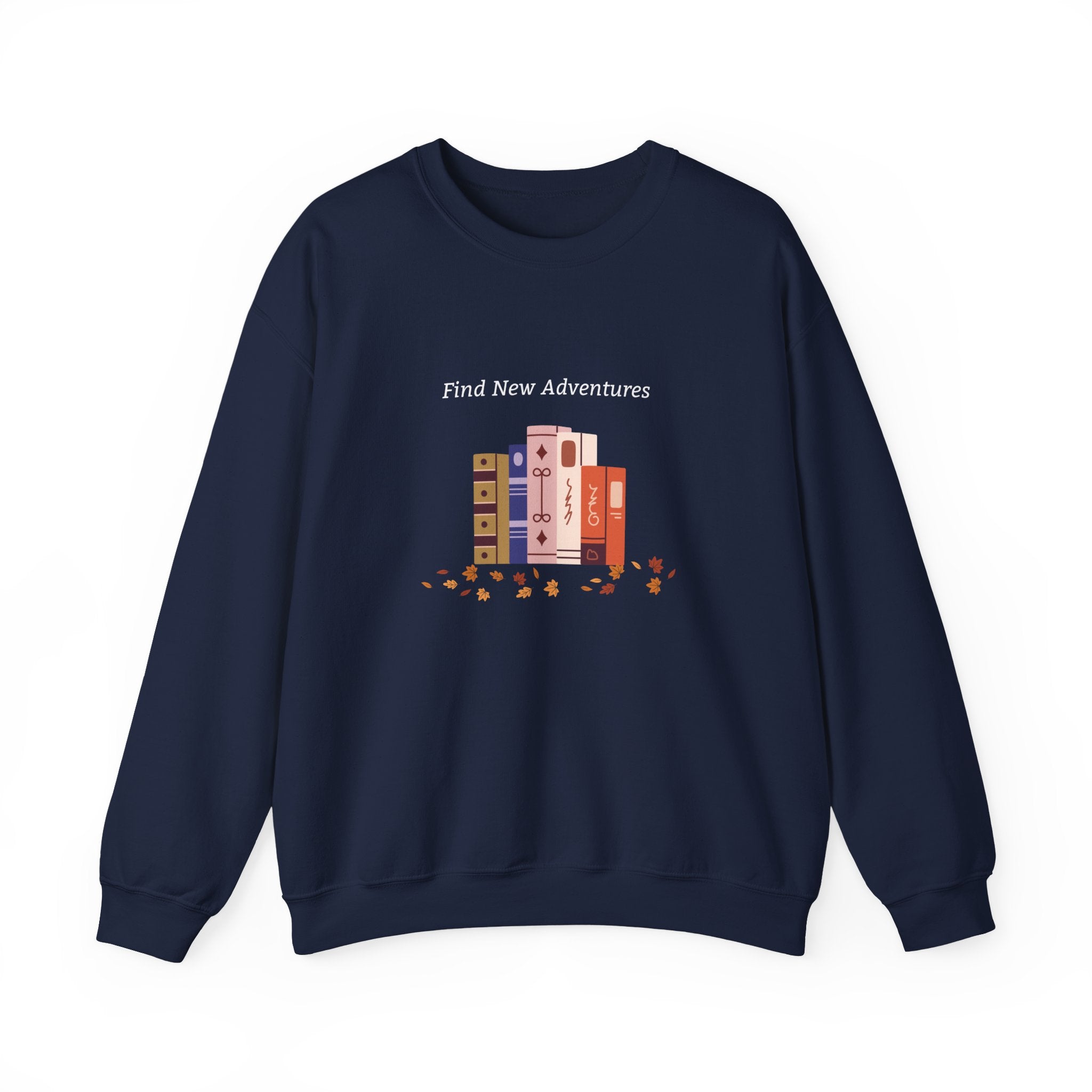 Cozy Book Lover's Crewneck Sweatshirt